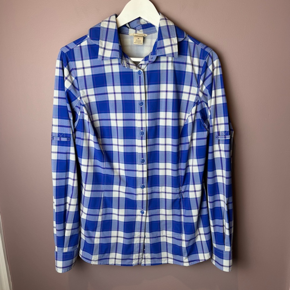 Duluth Women’s Plaid Long Sleeve Shirt M - Picture 2 of 9